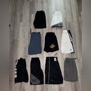 Thrifted athletic shorts